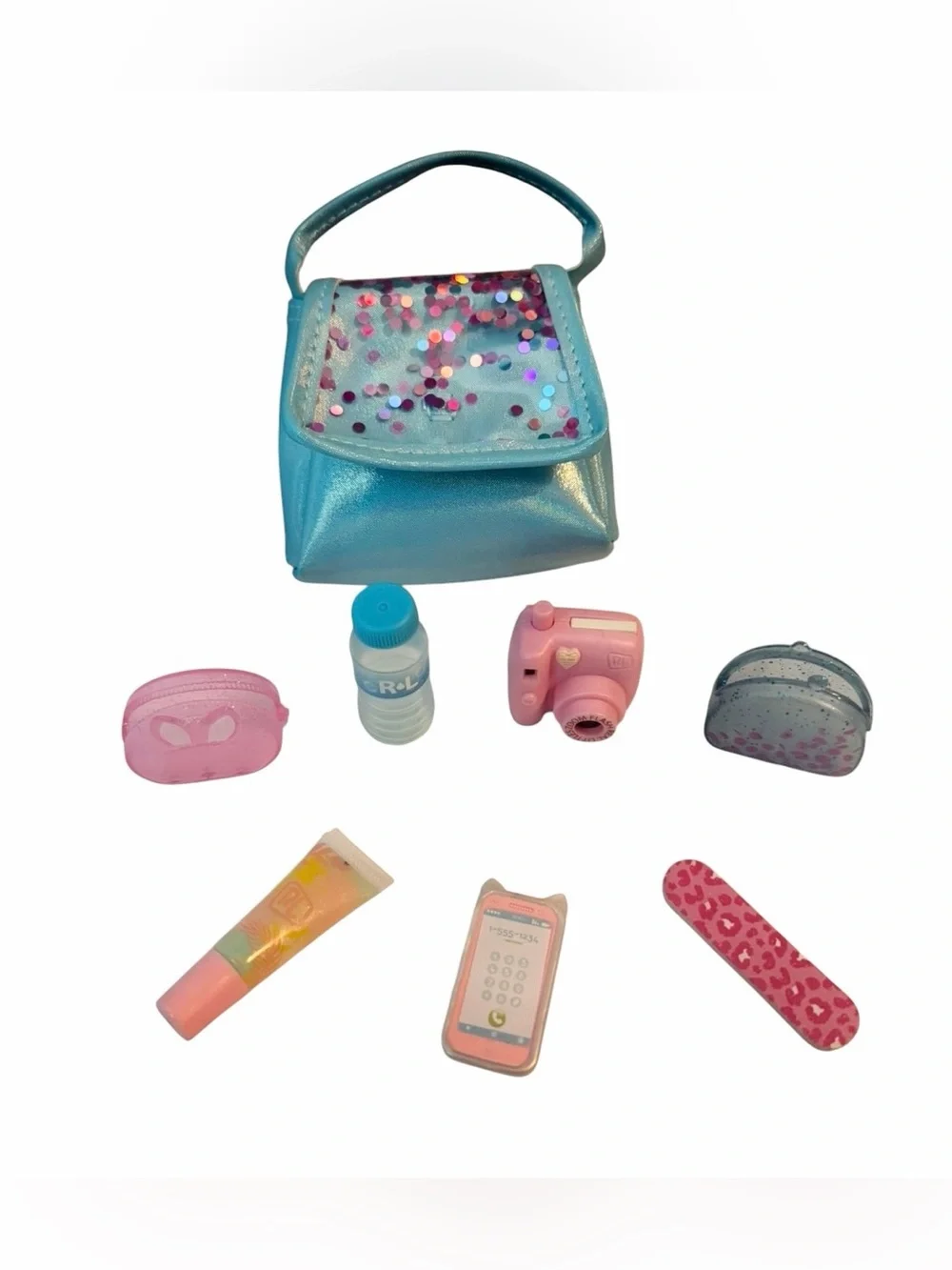 Travel Suitcase Play Set w/ Outfit & Accessories for 18” Dolls